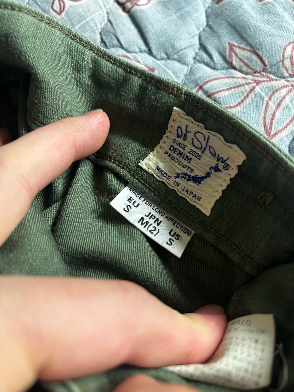 Orslow 퍼티그 팬츠 상품이미지3