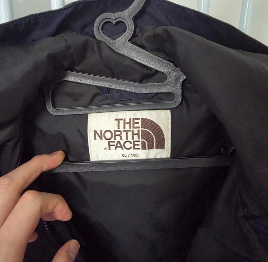 노스페이스 네이비 블랙 바람막이 xl 상품이미지2