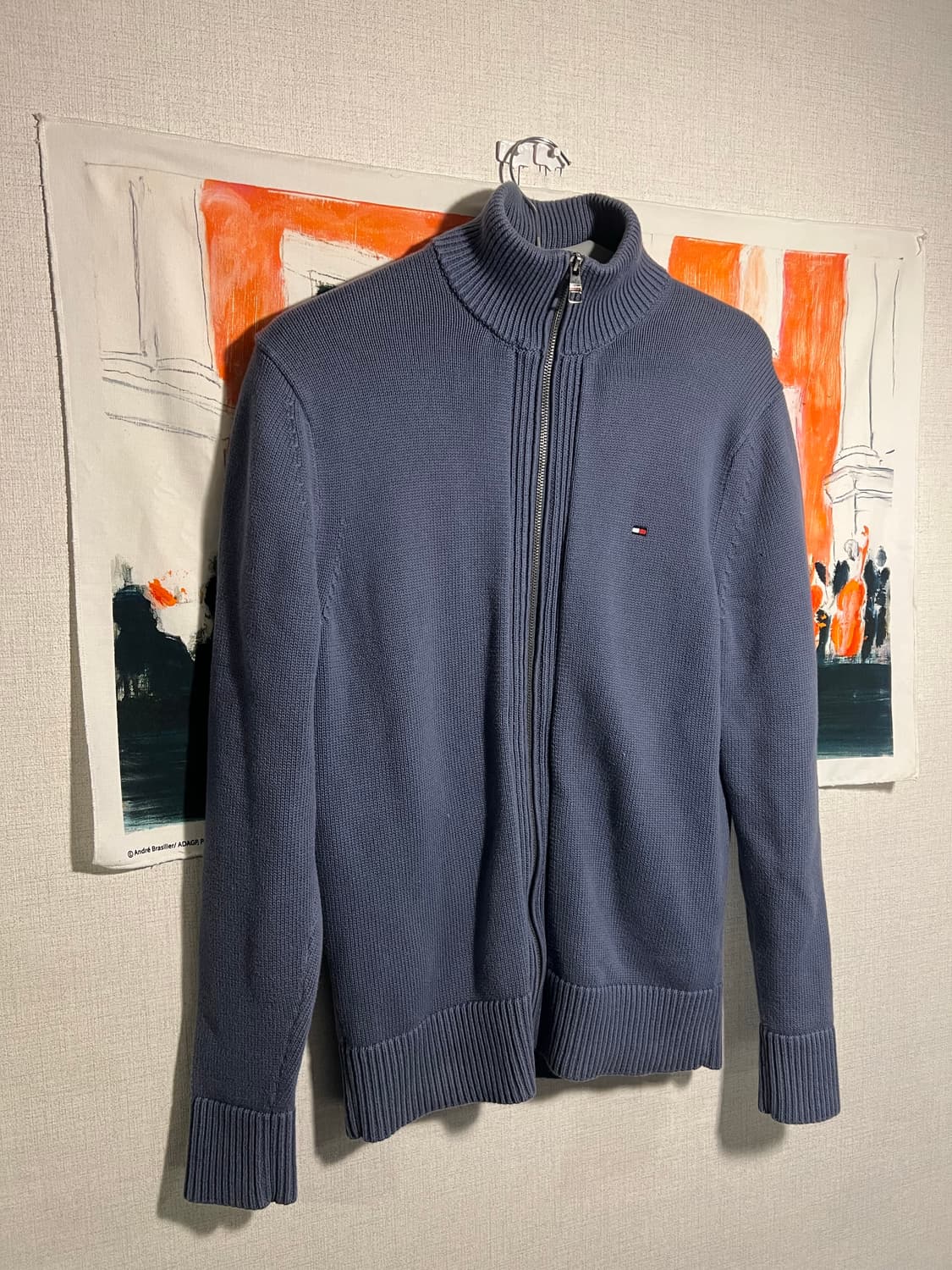 타미힐피거 니트집업 (L) 상품이미지1