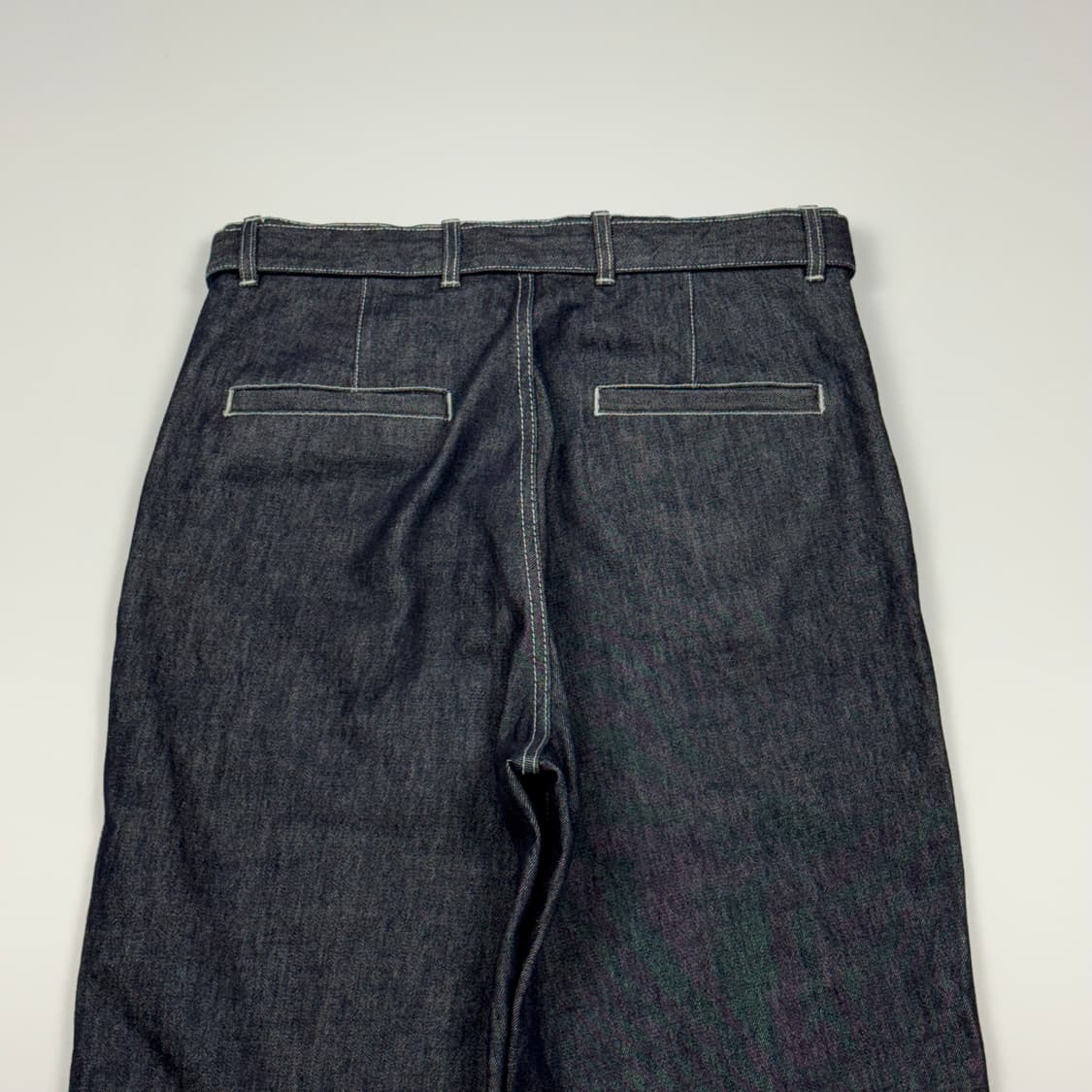 (33) 뷰티앤유스 유나이티드에로우즈 벨티드 데님 팬츠 상품이미지6