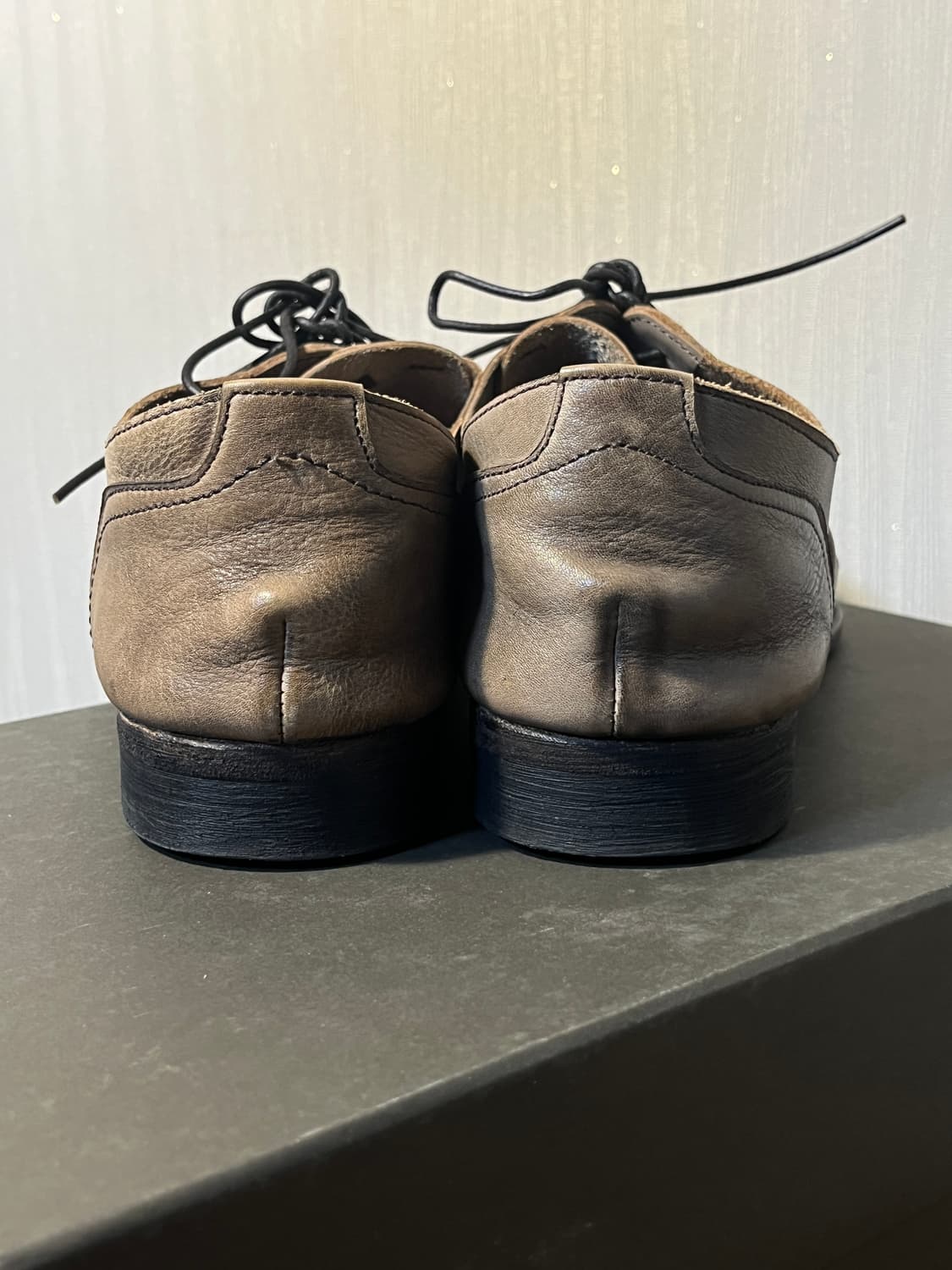 알프레도 바니스터 인트레치아토 디테일 더비슈즈 41 상품이미지4