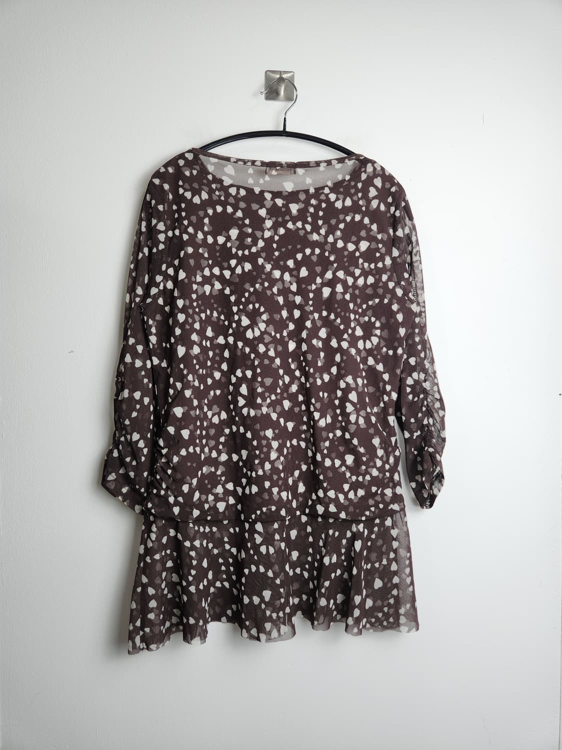 메쉬 하트 롱슬리브 탑 상품이미지9