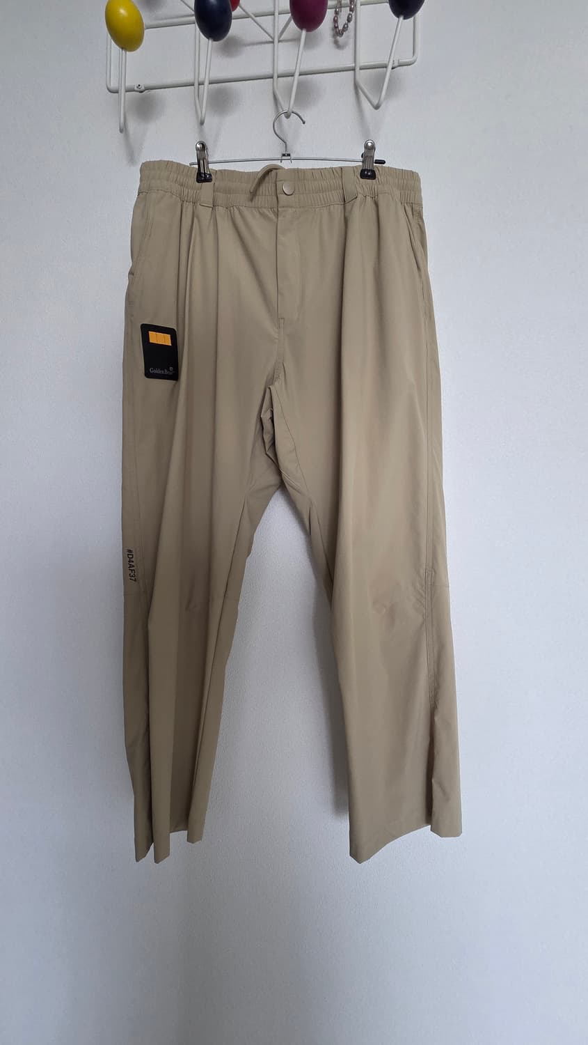 백화점 새상품 / 골든베어 베이지색 카고 팬츠 XL 상품이미지1