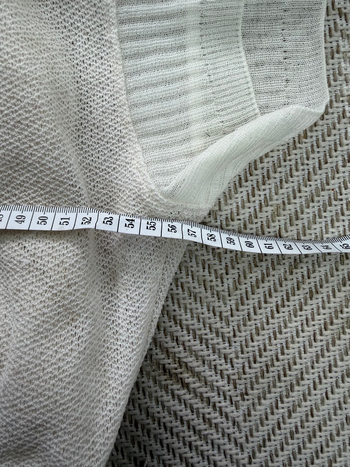 정품) SJSJ 한섬 22ss 오버핏 니트 반팔 85 상품이미지8