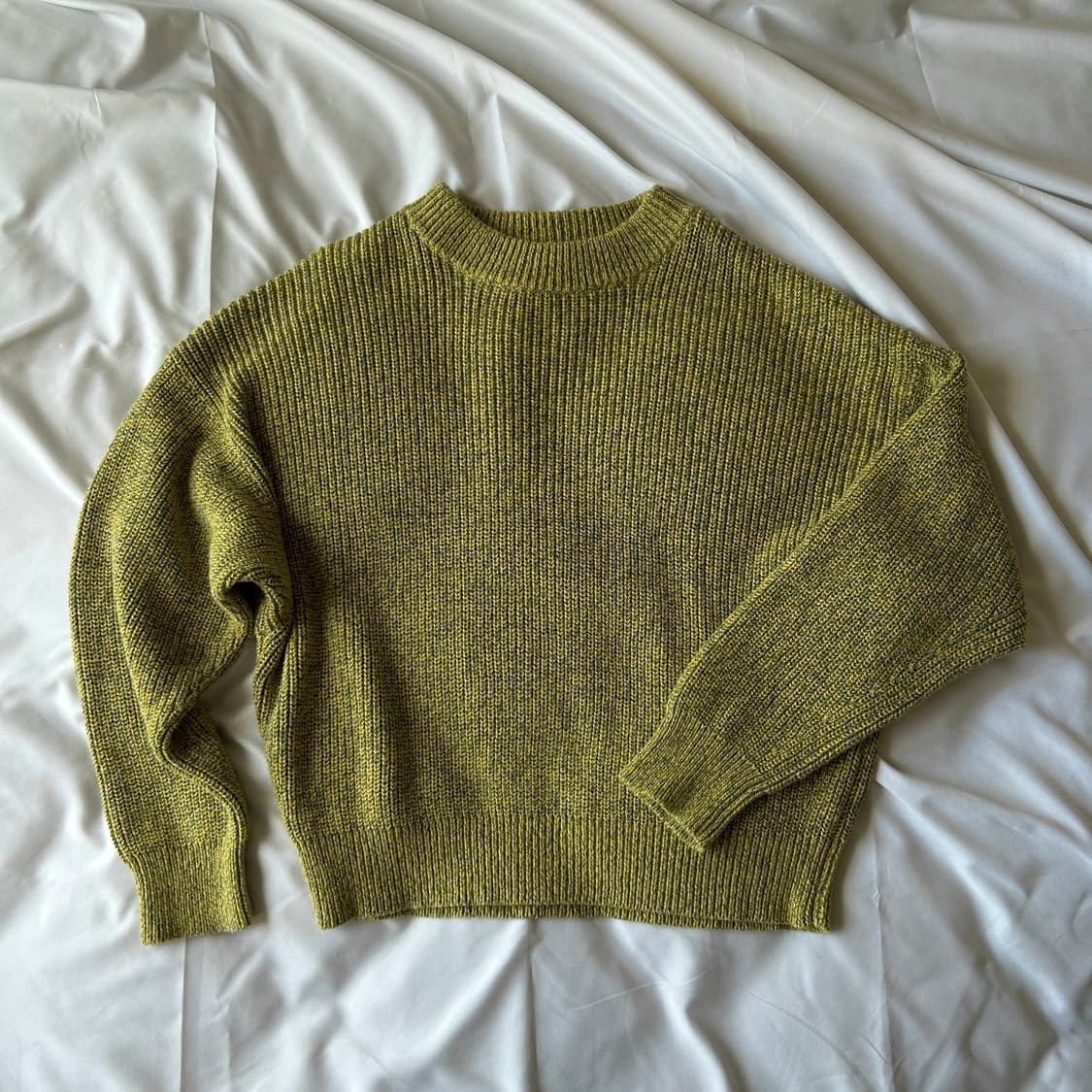 빈티지 유니클로 올리브 니트 상품이미지6