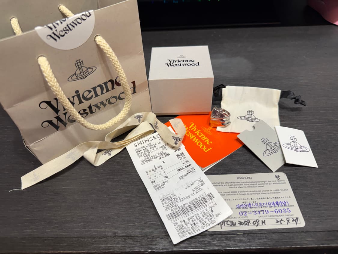 비비안웨스트우드 아머링 m 상품이미지2