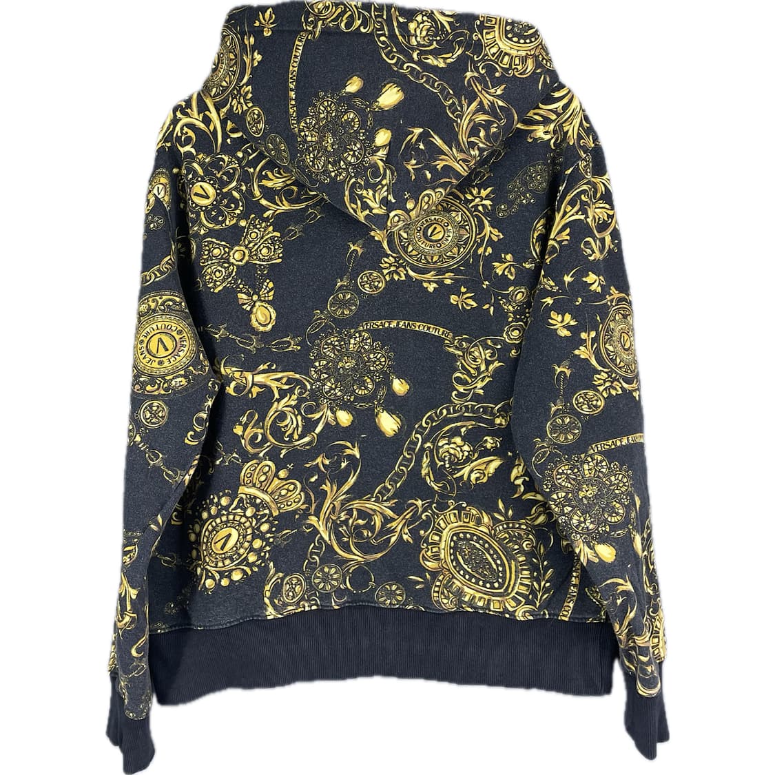 [L] 베르사체 꾸뛰르 바로크 패턴 프린팅 후드 집업 팬츠 셋업 상품이미지2