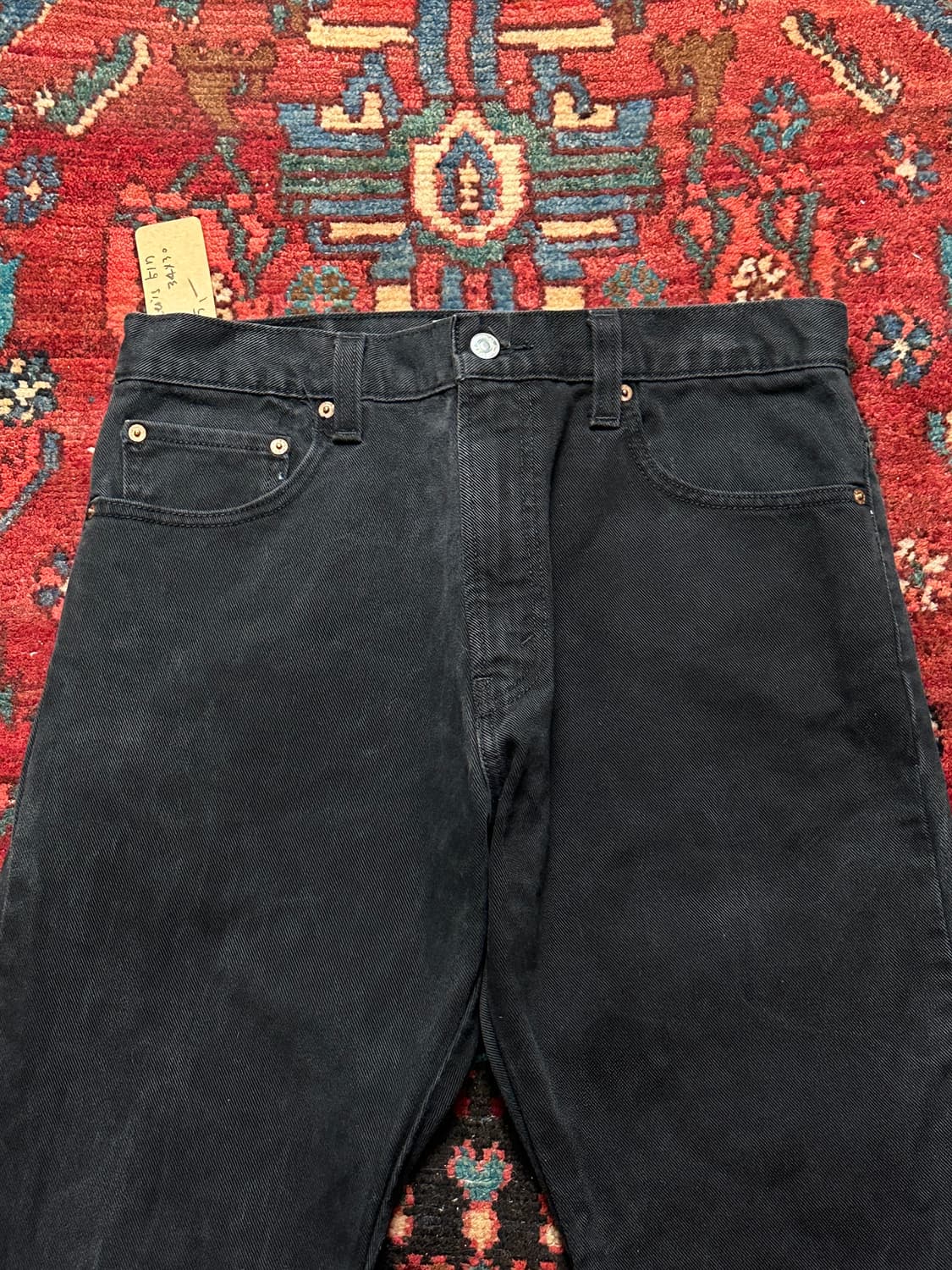 00's 리바이스 517 블랙 부츠컷 플레어진 상품이미지5