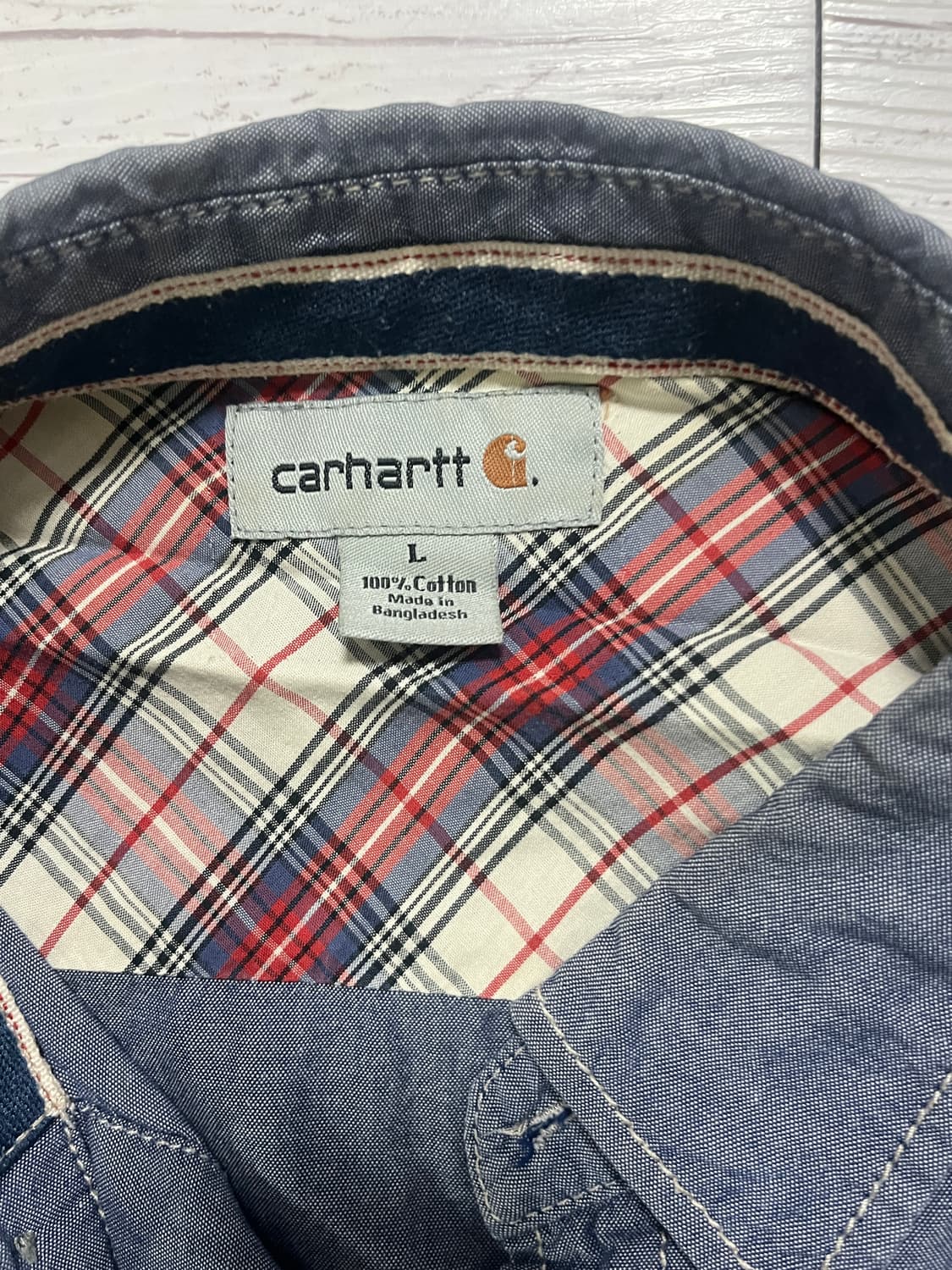 칼하트 FR 데님 셔츠 상품이미지4