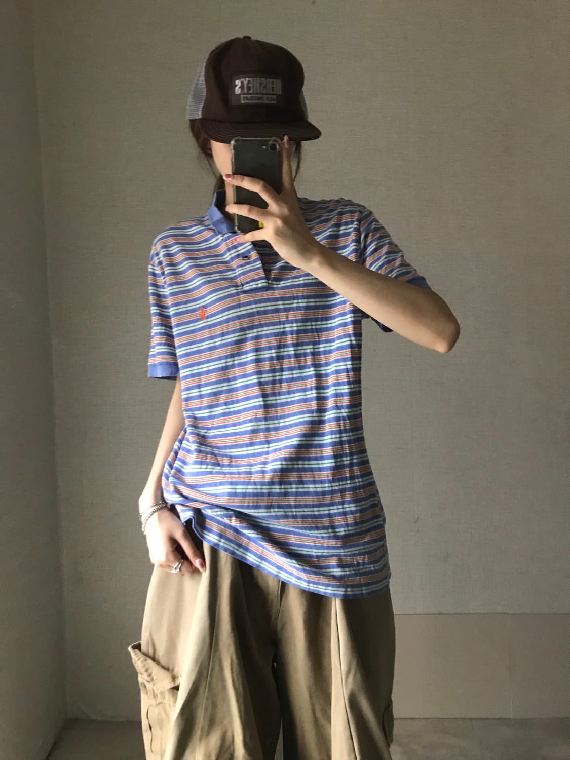 폴로 스트라이프 반팔pk 상품이미지2