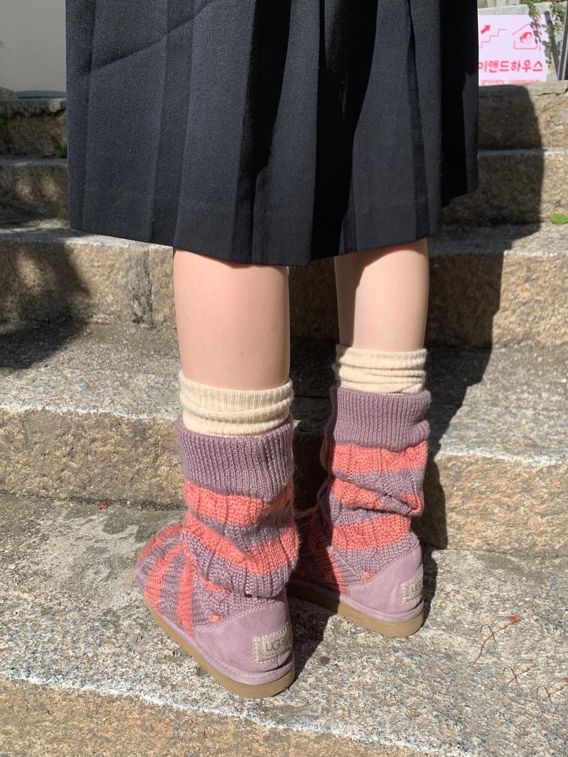 어크 니트 부츠 240 상품이미지2