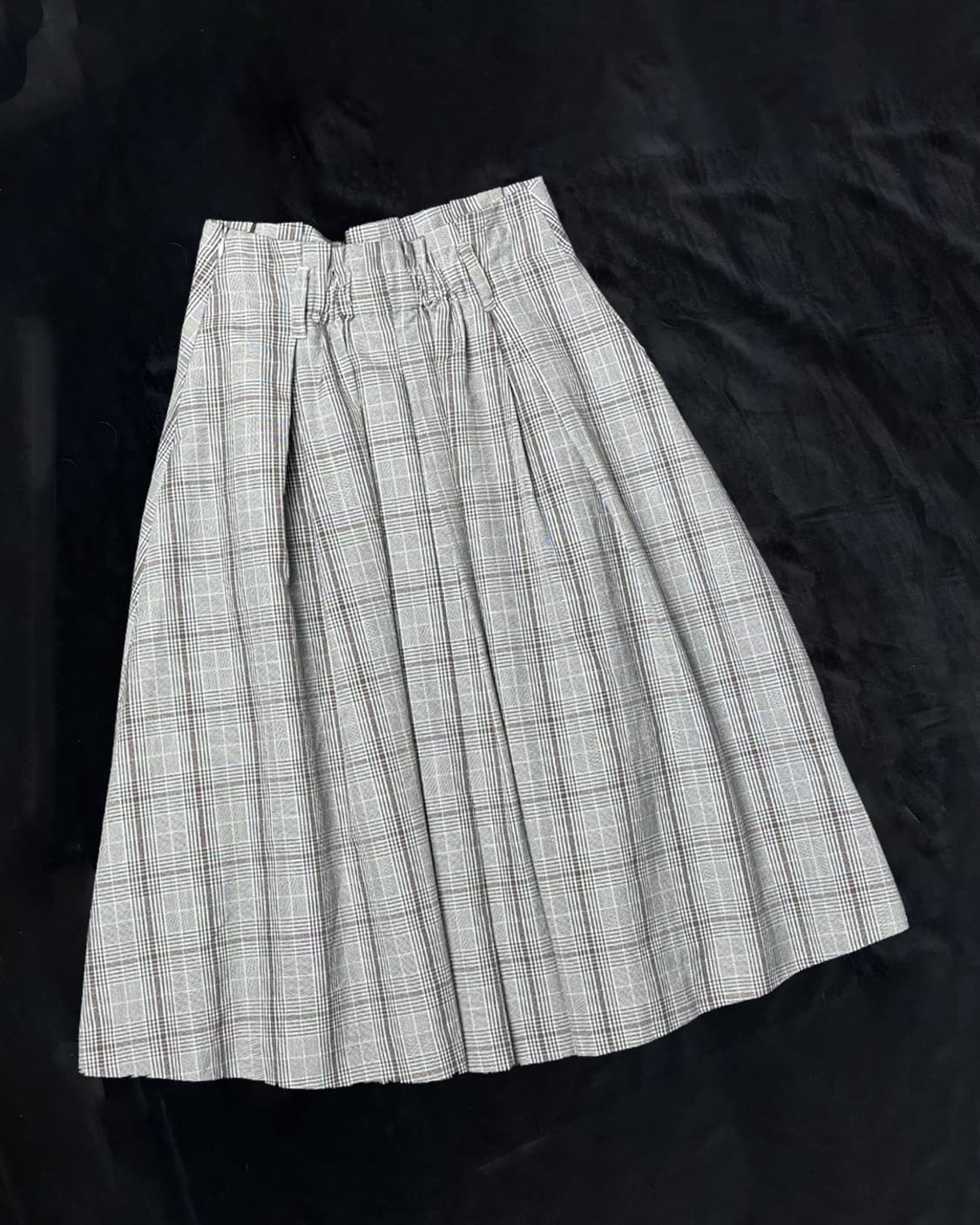 일본빈티지 GLACIER 클래식 롱스커트 상품이미지2