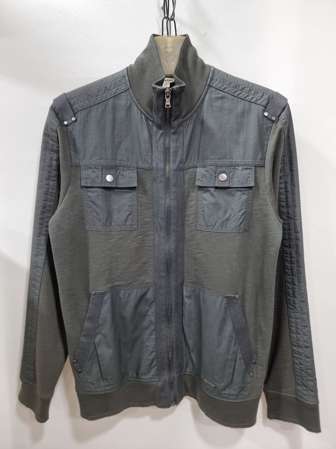 CK 그런지 포켓 코튼 집업 (C87 상품이미지1