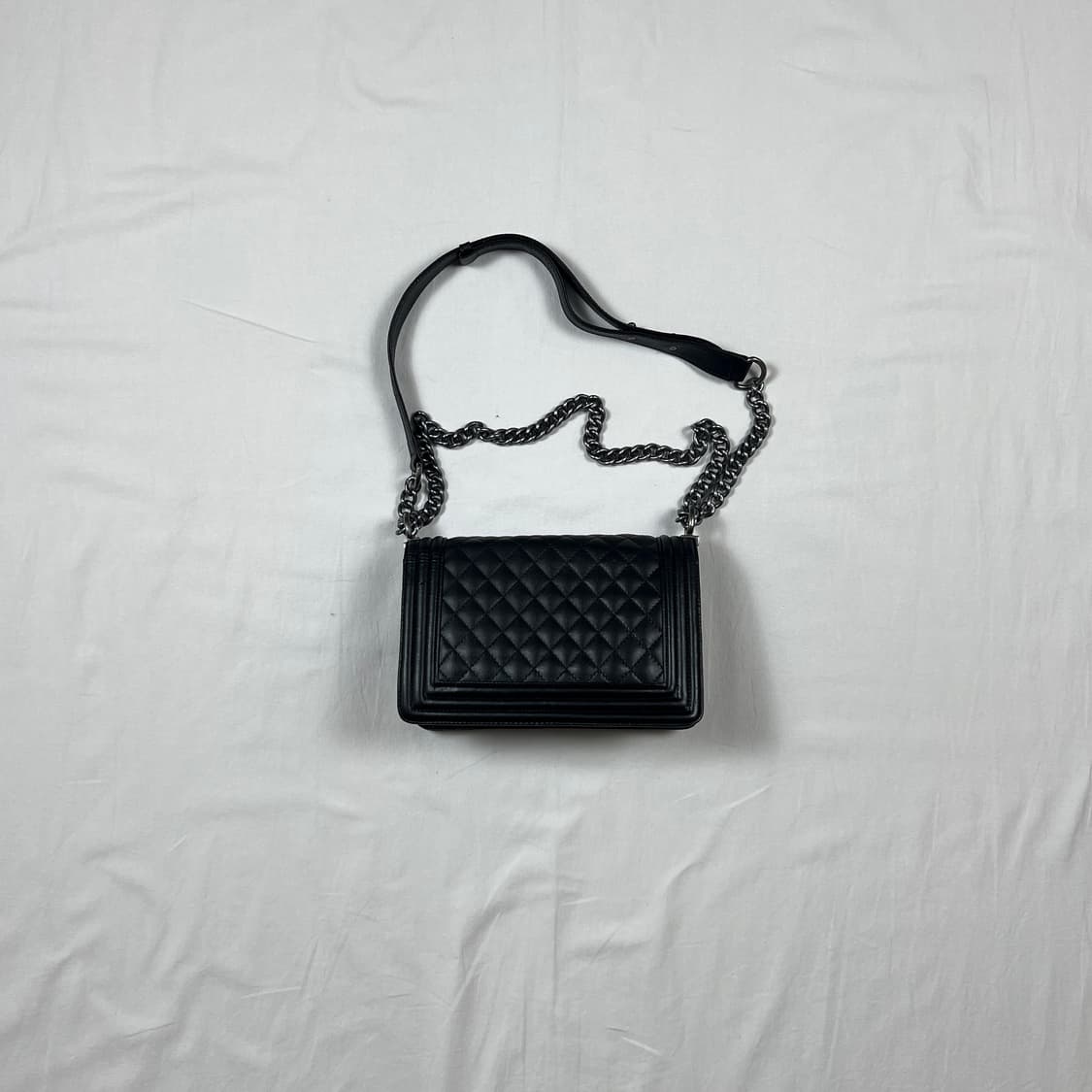 빈티지 cc 로고 가죽 크로스백 가방 상품이미지8