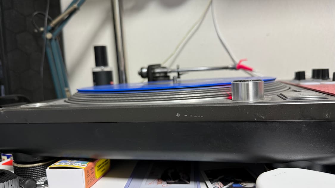 Technics SL1200 MK5 블랙 2대 한조 상품이미지5