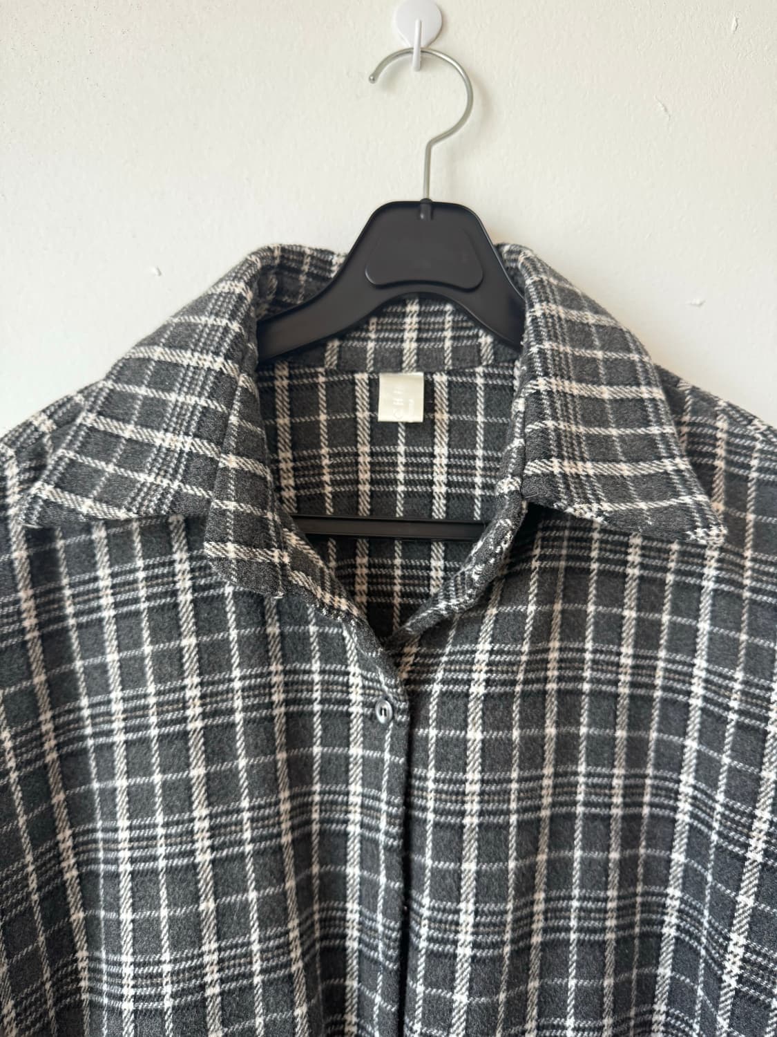XXL 오버사이즈 체크셔츠 자켓 상품이미지3