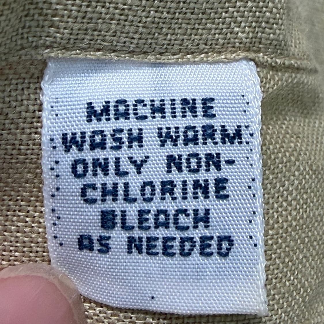 폴로 랄프로렌 커스텀핏 린넨 100% 셔츠 베이지 15-32 상품이미지8