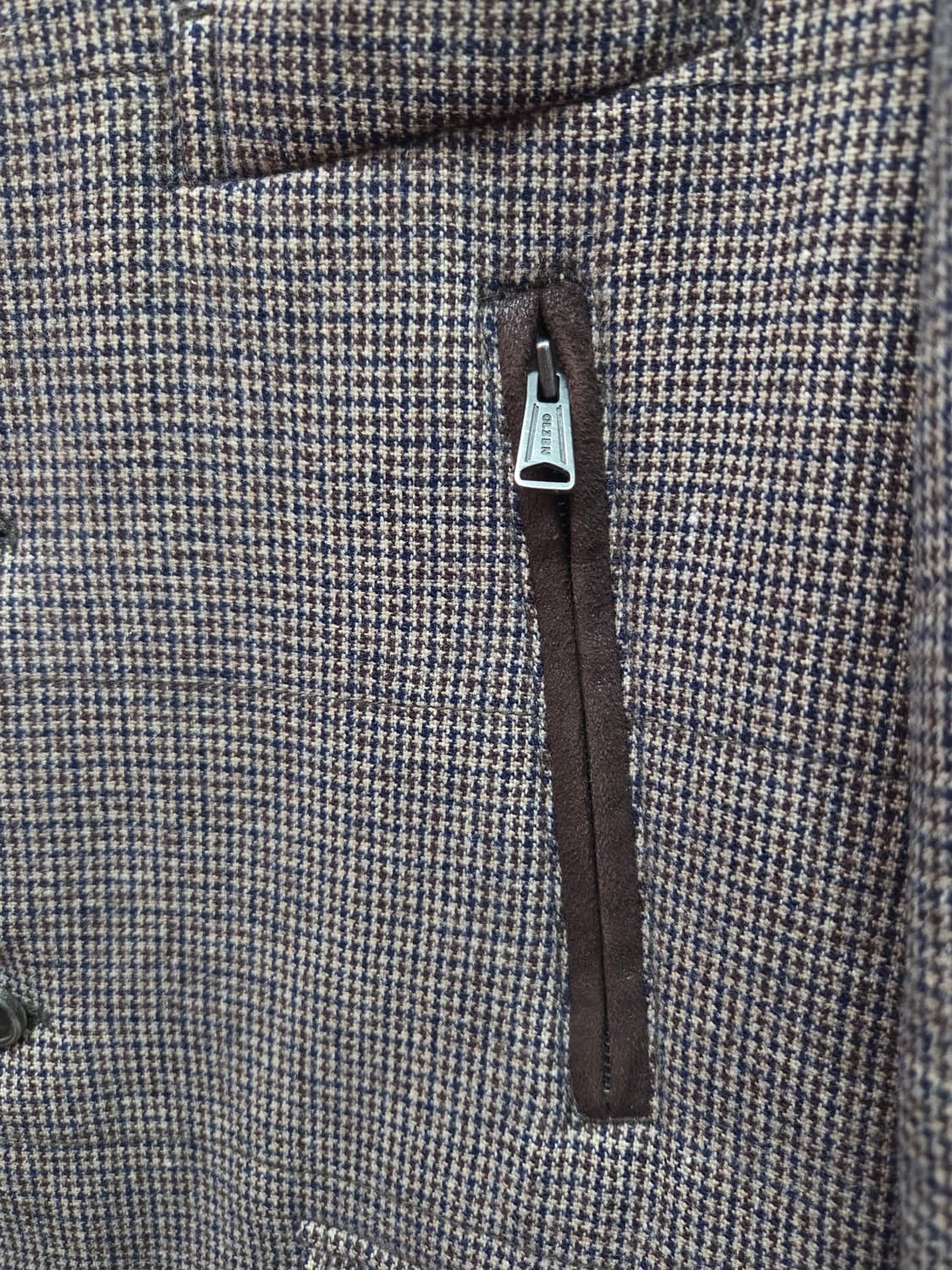 올젠 테라노바 울 체크 자켓 상품이미지3