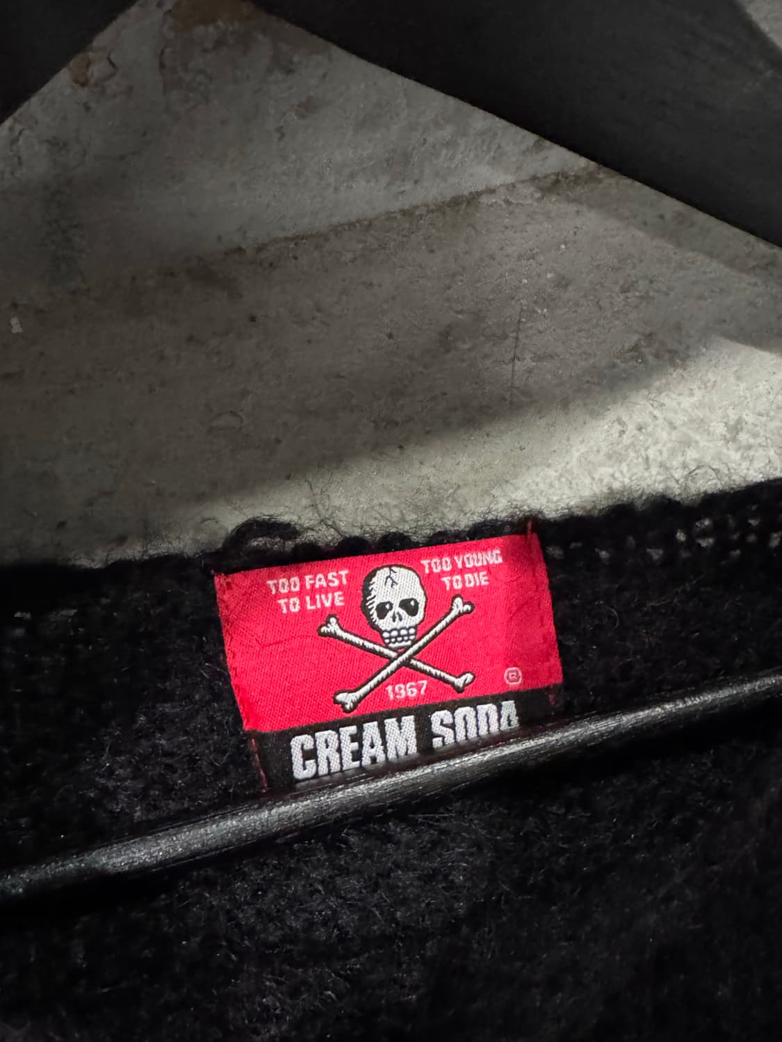 크림소다 플레이 모헤어 울 니트 상품이미지2