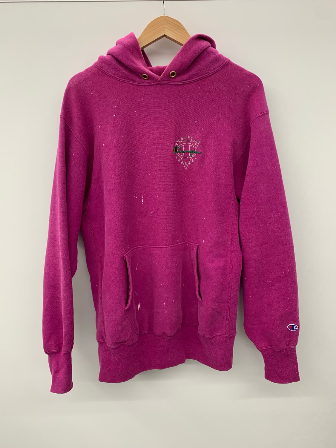 Reverse weave 90s usa 페인팅 후디 상품이미지5