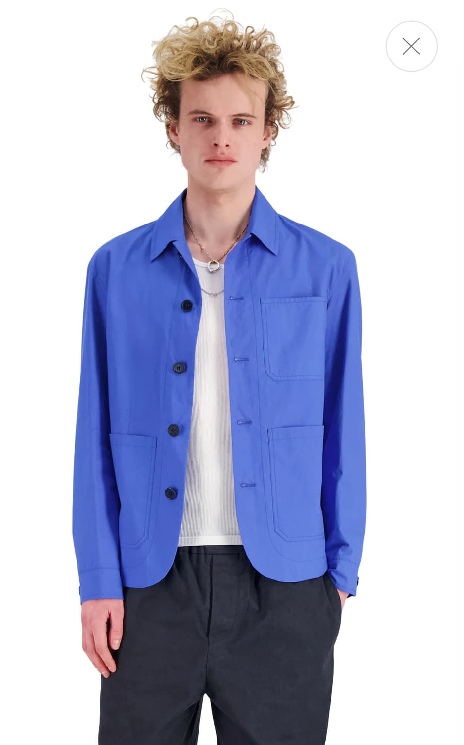 메타 캄파니아 컬렉티브 줄리안 자켓 메타블루 M 상품이미지1