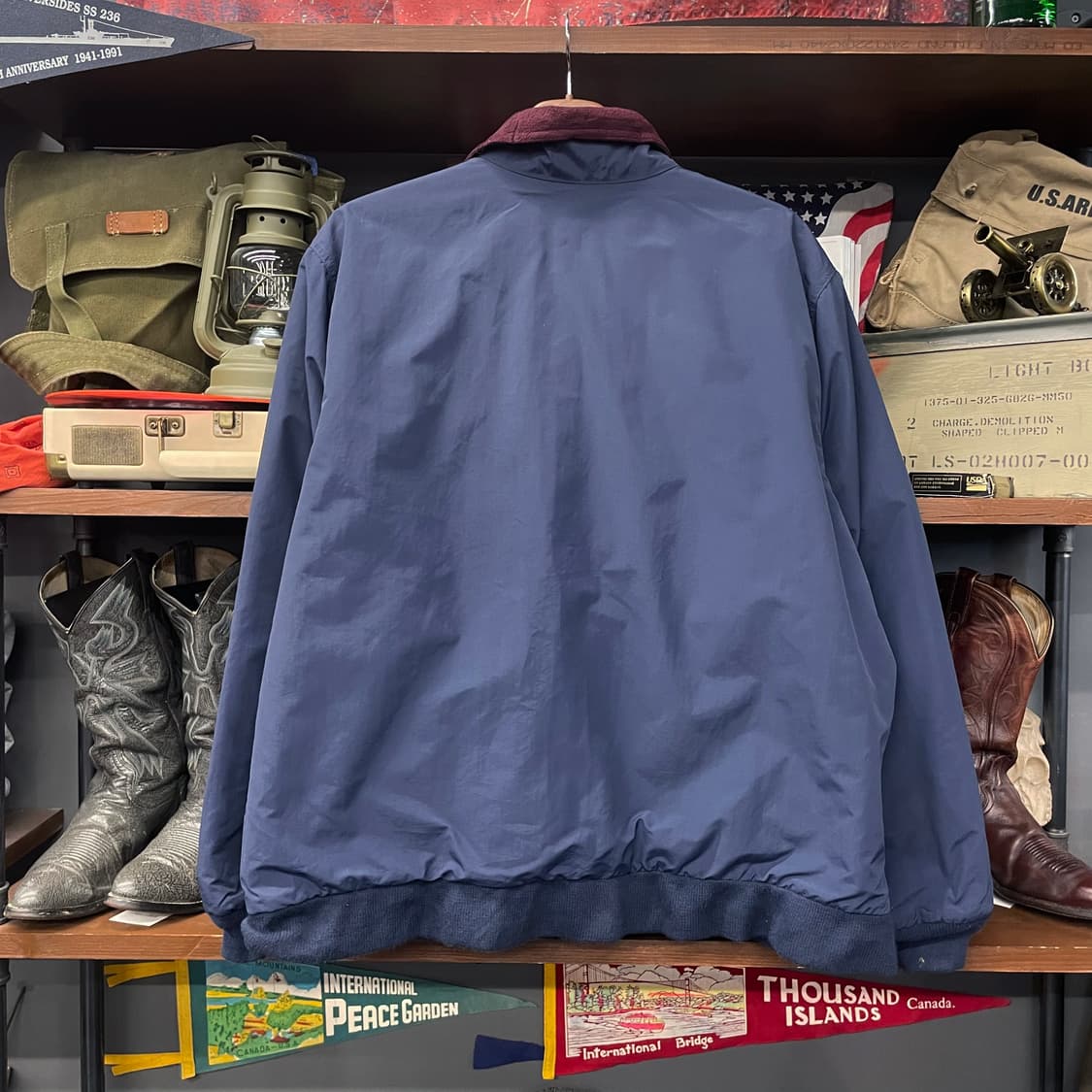 90s 엘엘빈 L.LBean 웜업 자켓 트랙 플리스 안감 자켓  상품이미지2