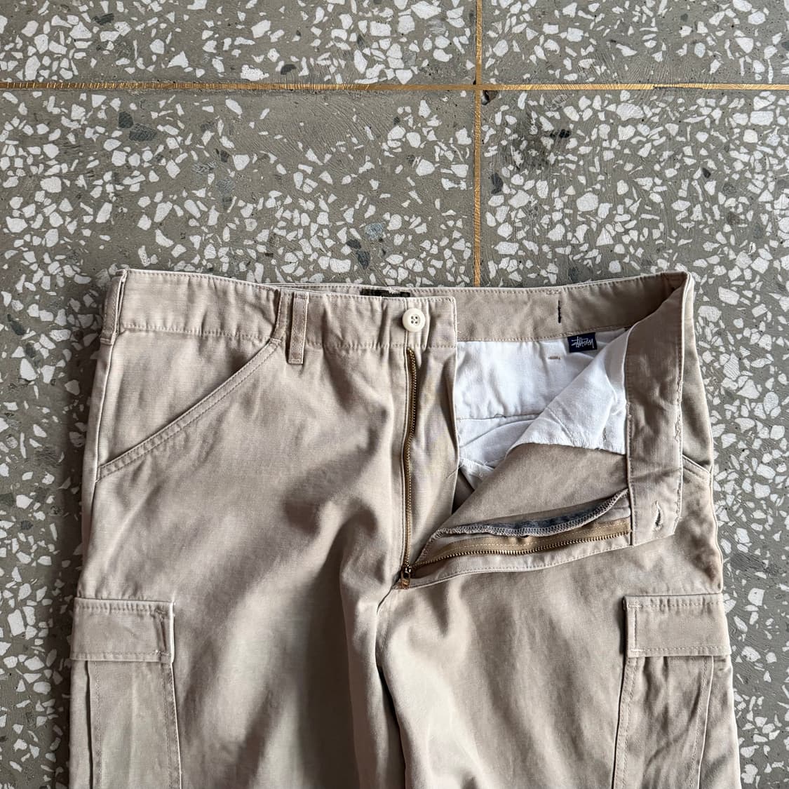 90-00s 올드 스투시 카고 팬츠 상품이미지5