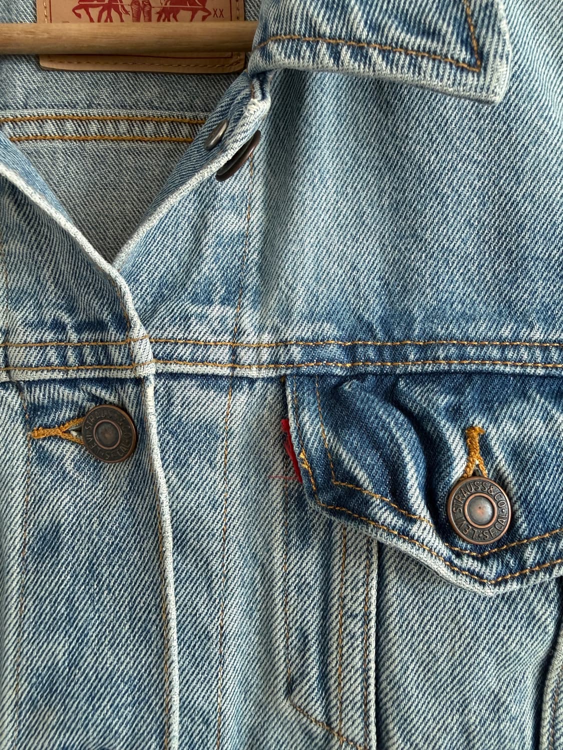 리바이스(Levi's) 데님 트러커 자켓(레드탭 손상) 상품이미지7