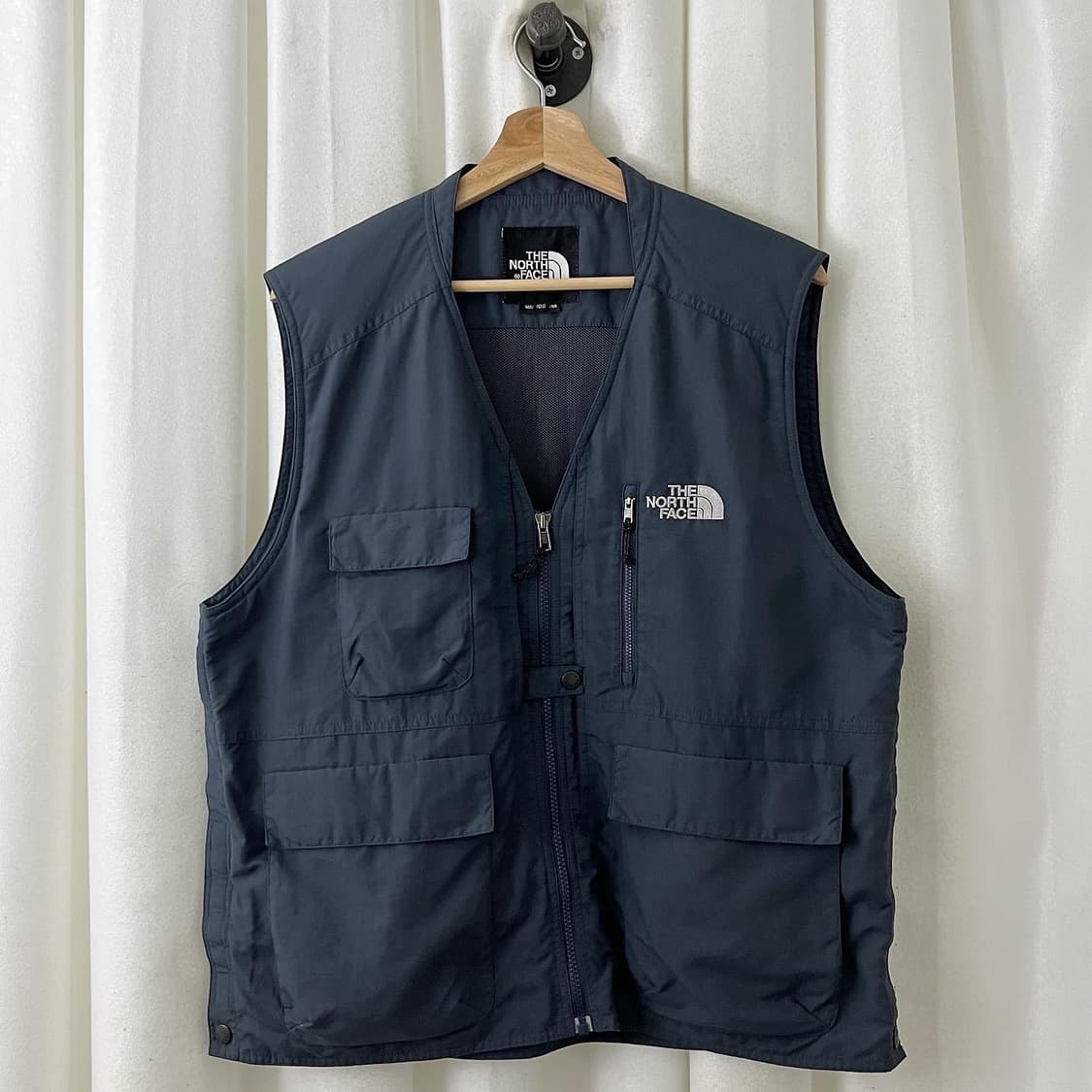 노스페이스 네이비 나일론 베스트 상품이미지1