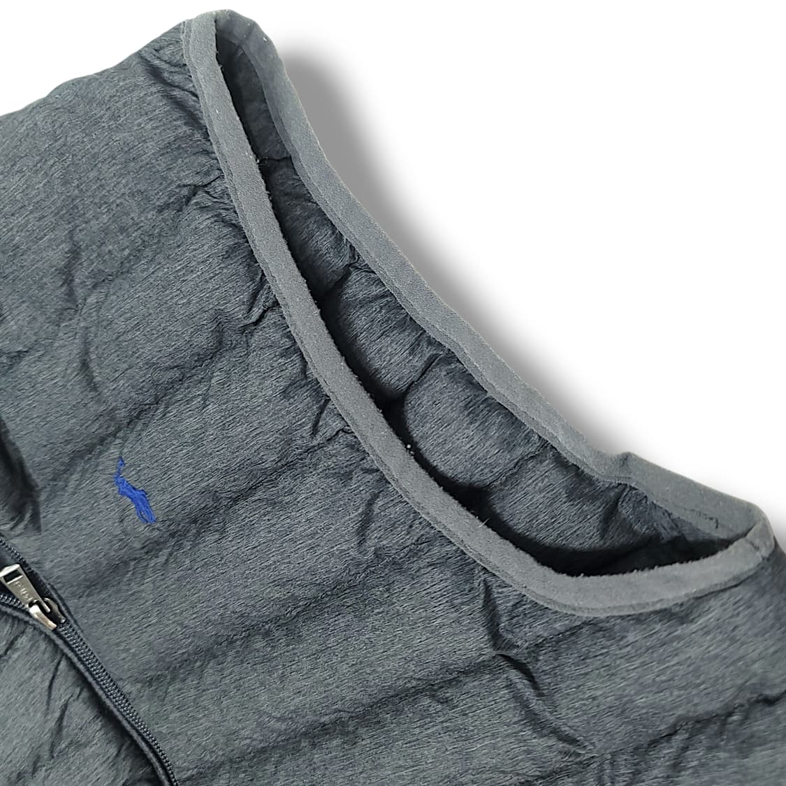 [M] 폴로 다크 그레이 경량 덕 다운 패팅 베스트 상품이미지6