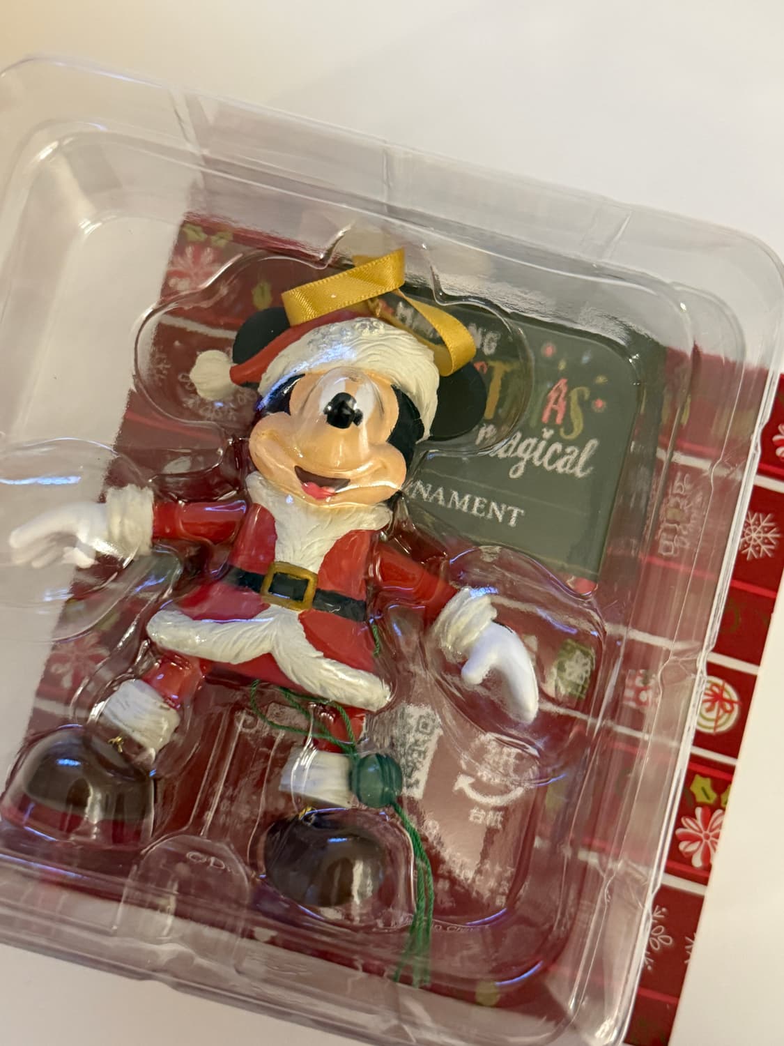 미키마우스 산타 오너먼트 상품이미지1
