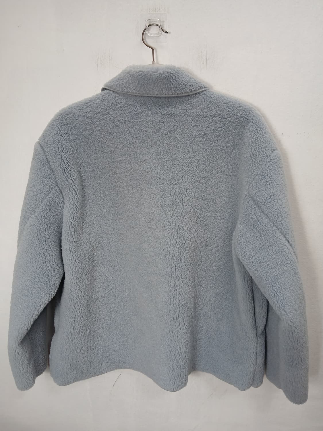 뽀글이 퍼자켓 하늘색 88 XL  새제품 상품이미지6