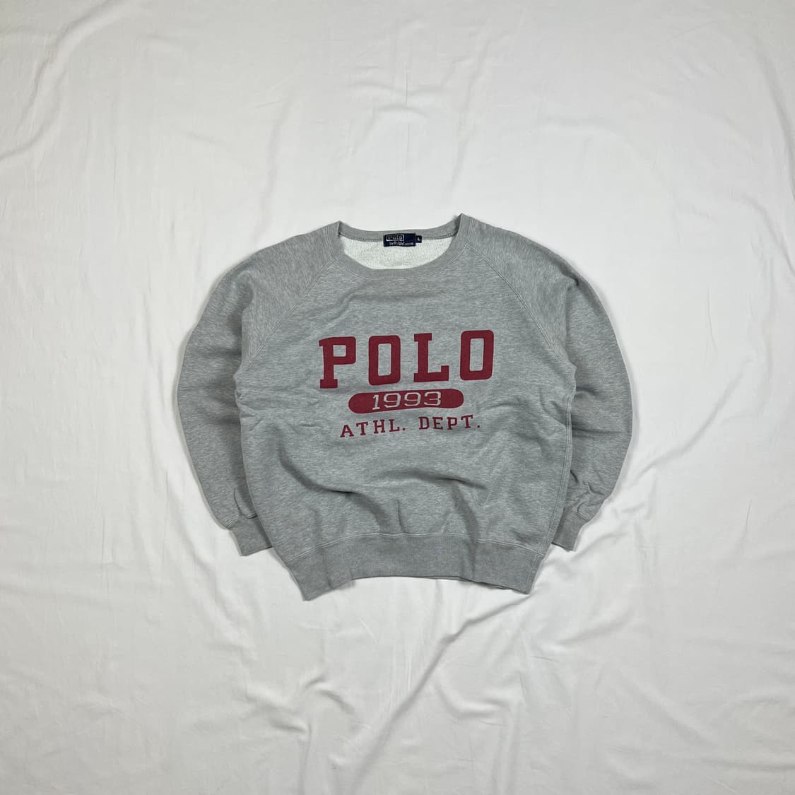 90‘s 93년도 폴로랄프로렌 polo 스펠아웃 맨투맨 상품이미지1