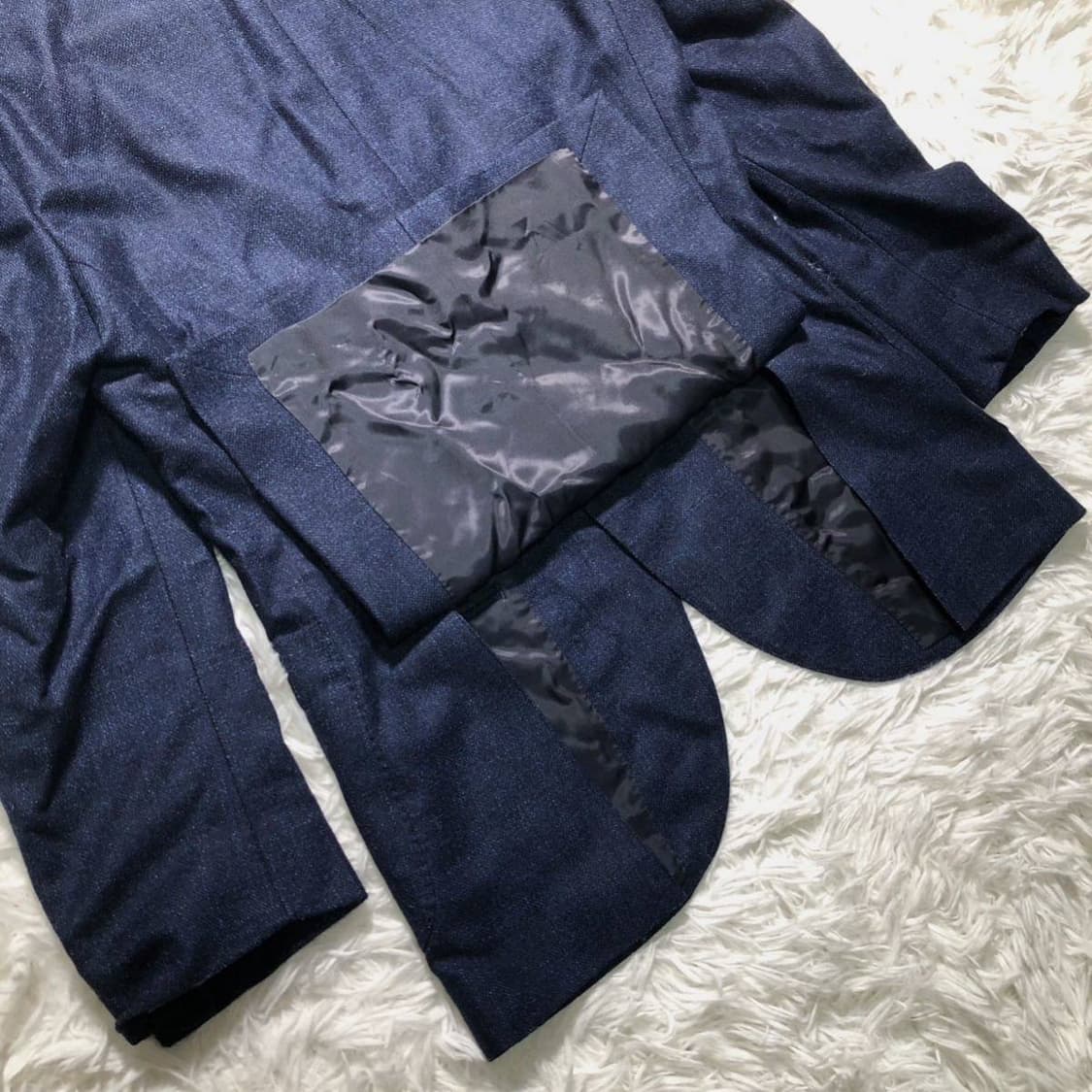 Ships 로로피아나 패브릭 자켓 네이비블루 44 상품이미지5