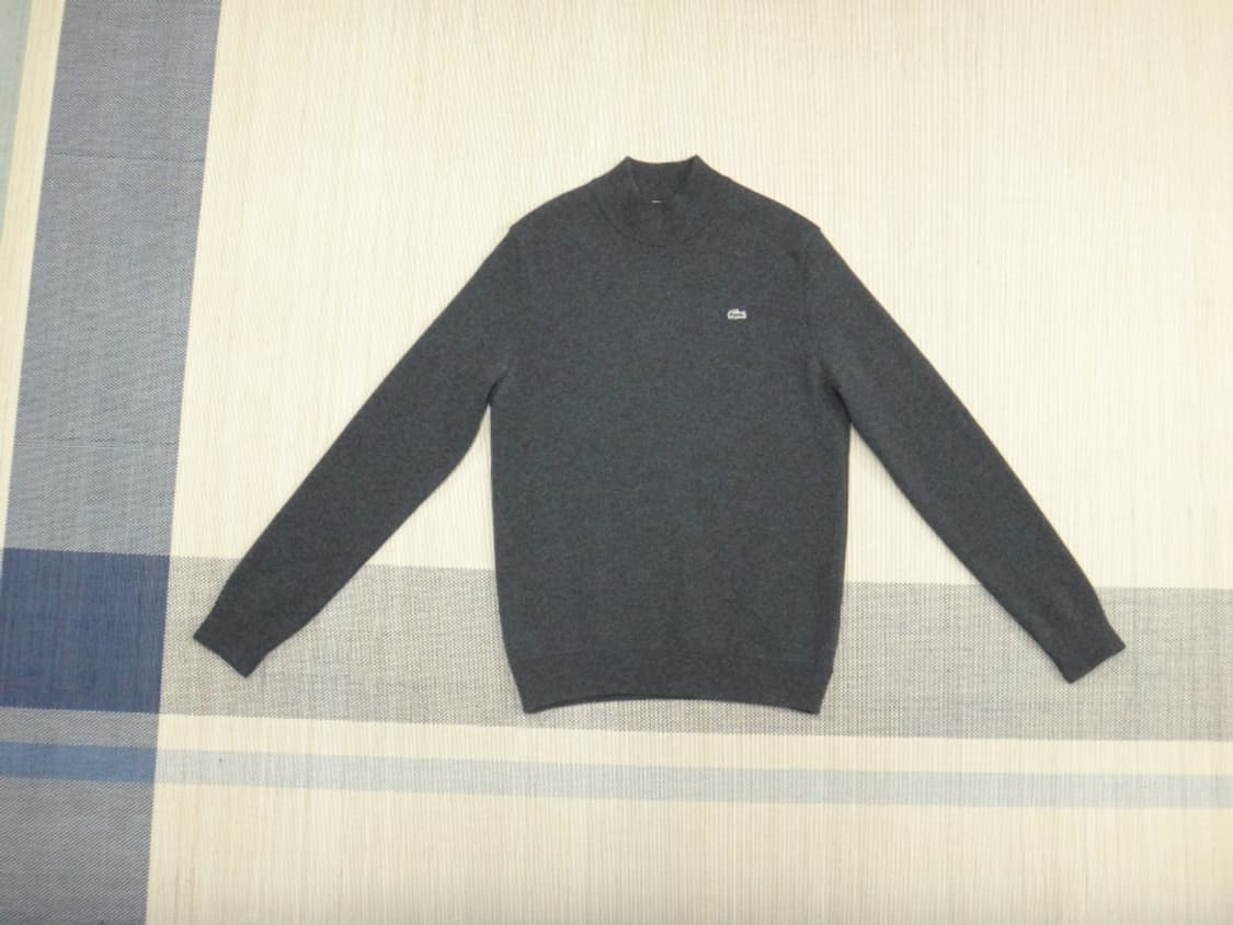 (100) 라코스테 LACOSTE 남성 터틀넥 울 니트 상품이미지1