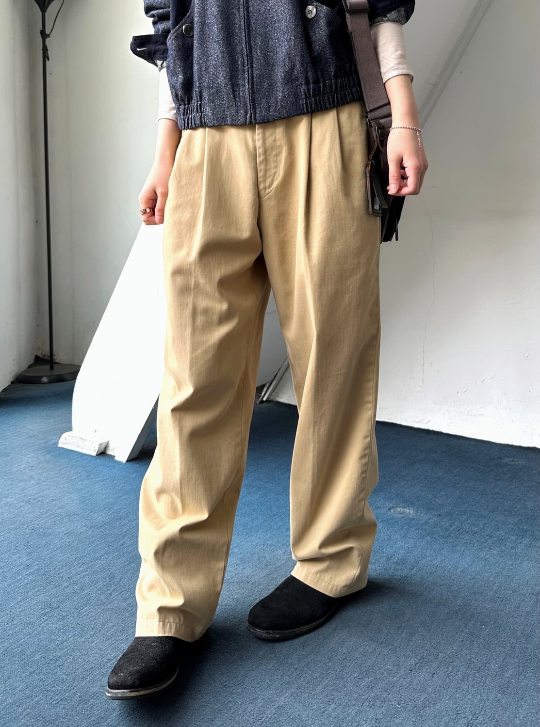 Natural cotton 2tuck chino pants 상품이미지4