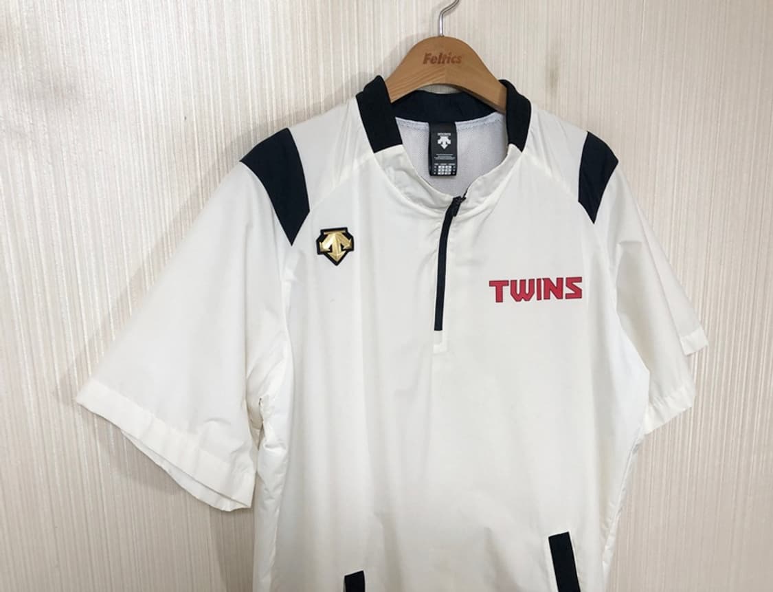 KBO 데상트 프로메이드 LG트윈스 하프집업 바람막이 M(95) 상품이미지5