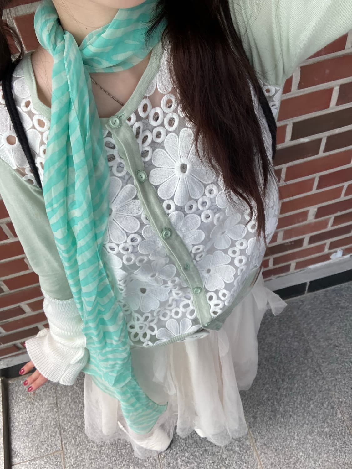 퓨어 민트코어 빈티지 코디세트 4pcs 상품이미지6
