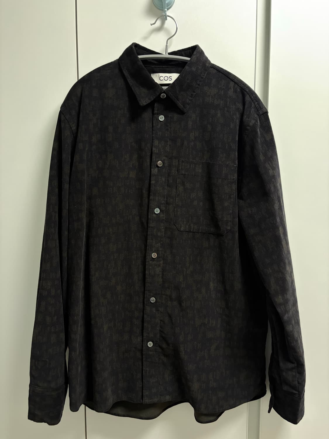 COS 호피패턴 코듀로이 셔츠 상품이미지1