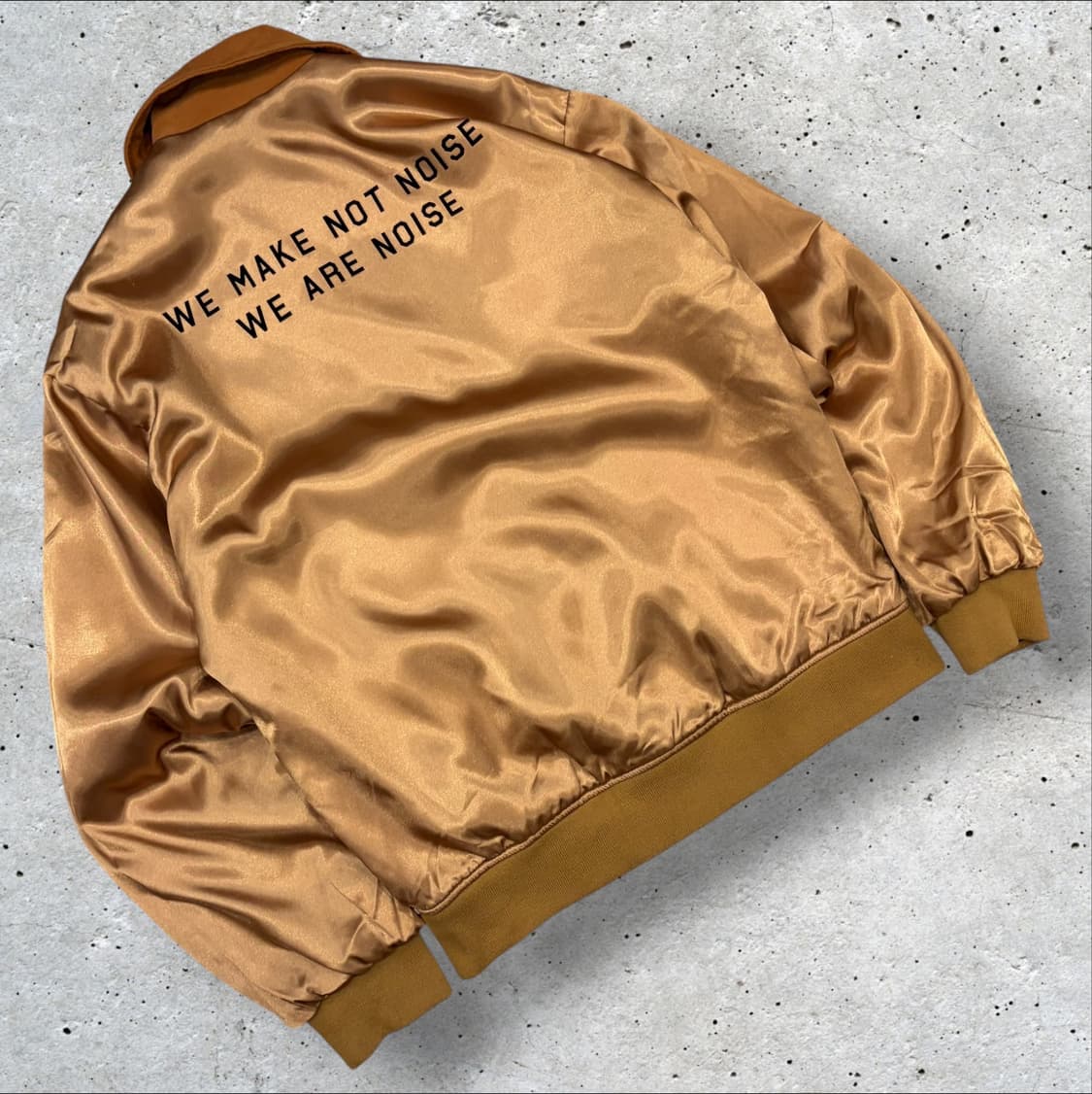 MPQ 엠피큐 리버시블 드래곤 자수 브라운 스카쟌 자켓 D469 상품이미지4