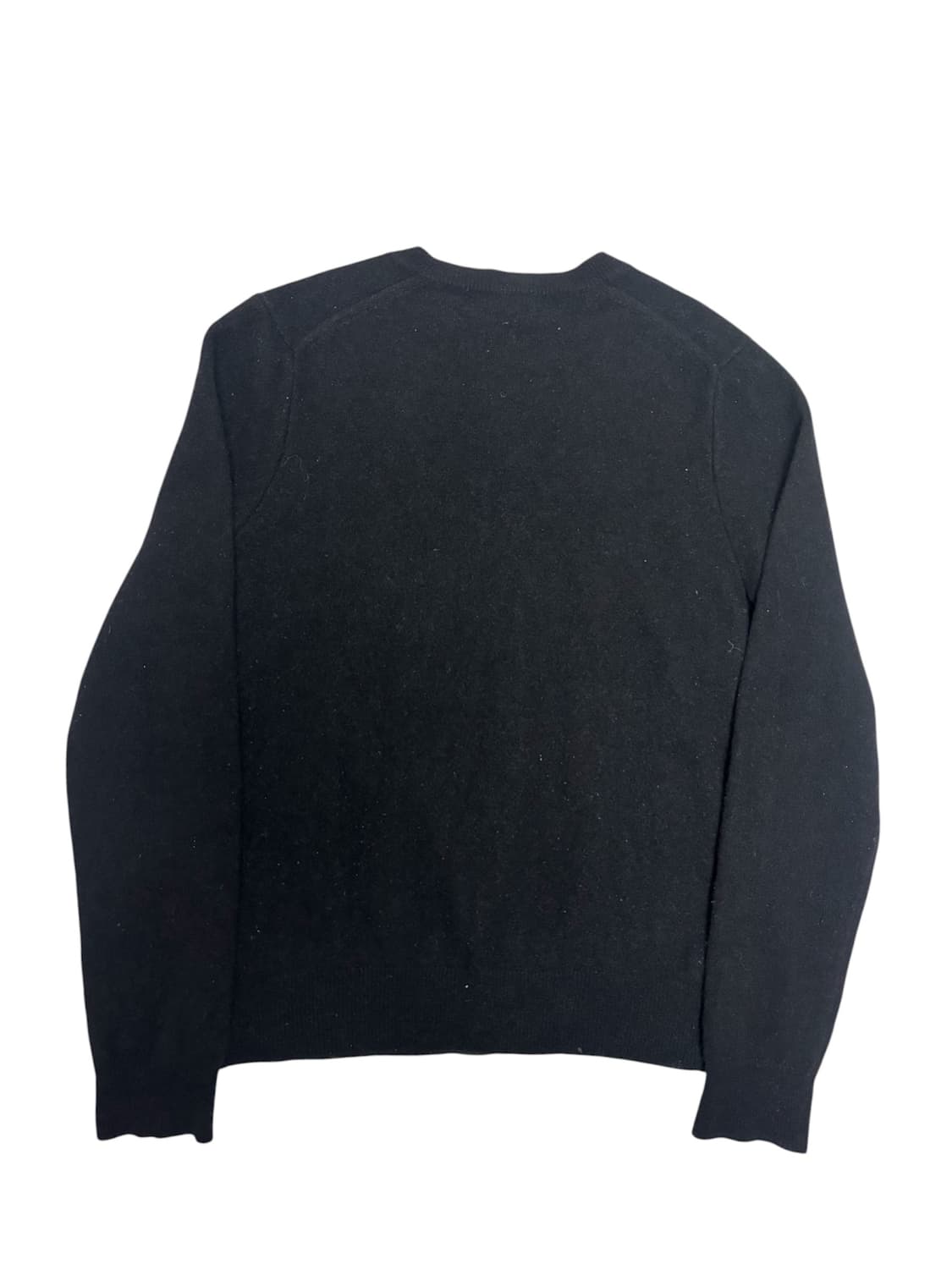 [정품] 꼼데가르송 플레이 레드와펜 라운드넥 블랙 가디건 L 상품이미지2