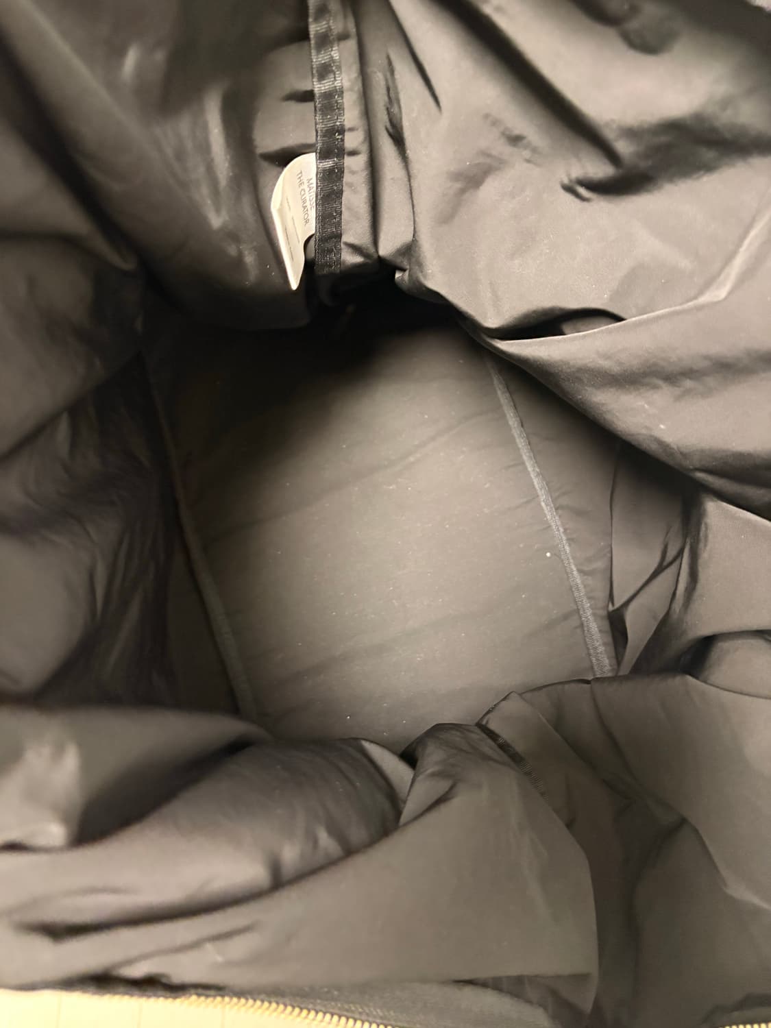 마티스 더 큐레이터 풀링 토트백 블랙 상품이미지3