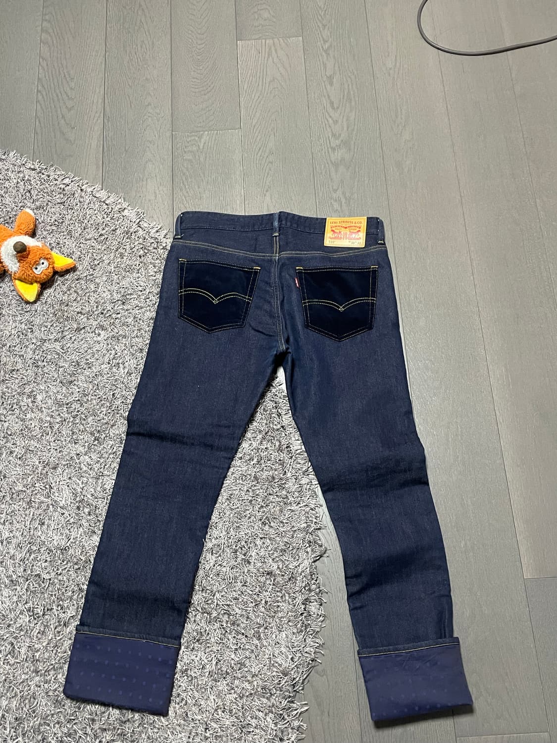 Junya watanabe x Levis 510 안감 기모 상품이미지2