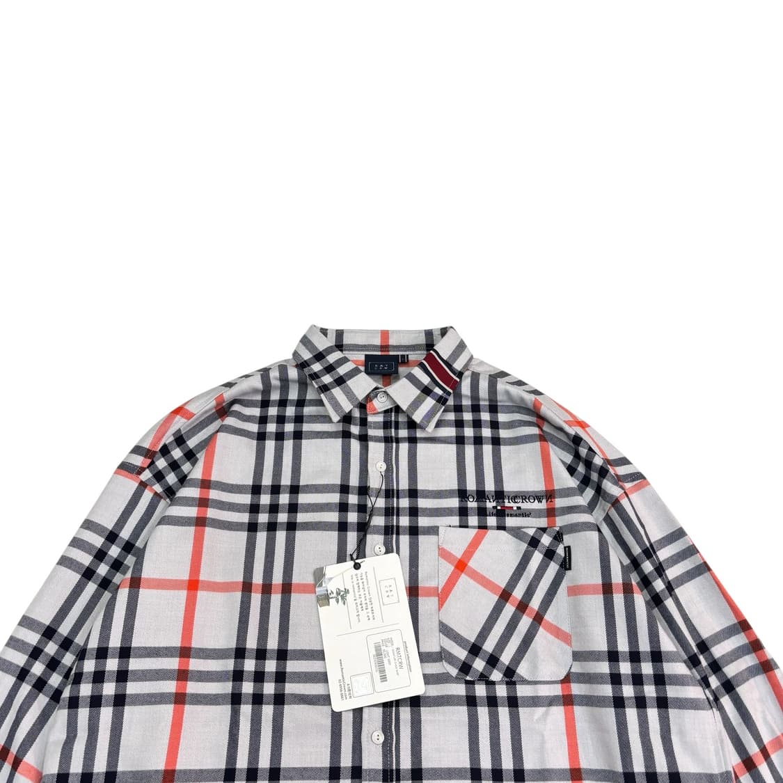 로맨틱크라운 클래식 체크 셔츠 상품이미지2
