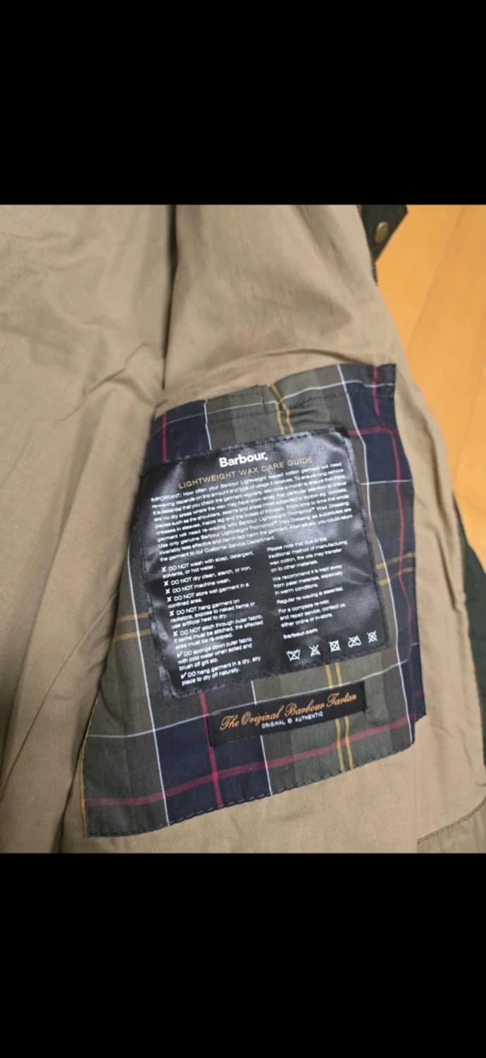 바버왁스자켓 상품이미지7