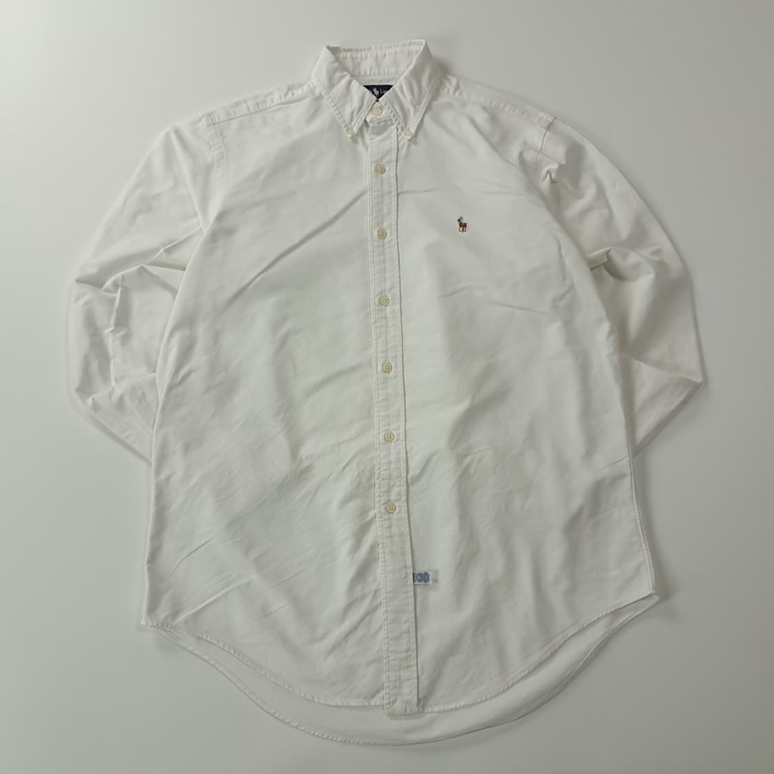 CK919 L 폴로 90s 멀티포니 화이트 셔츠 남방 상품이미지1