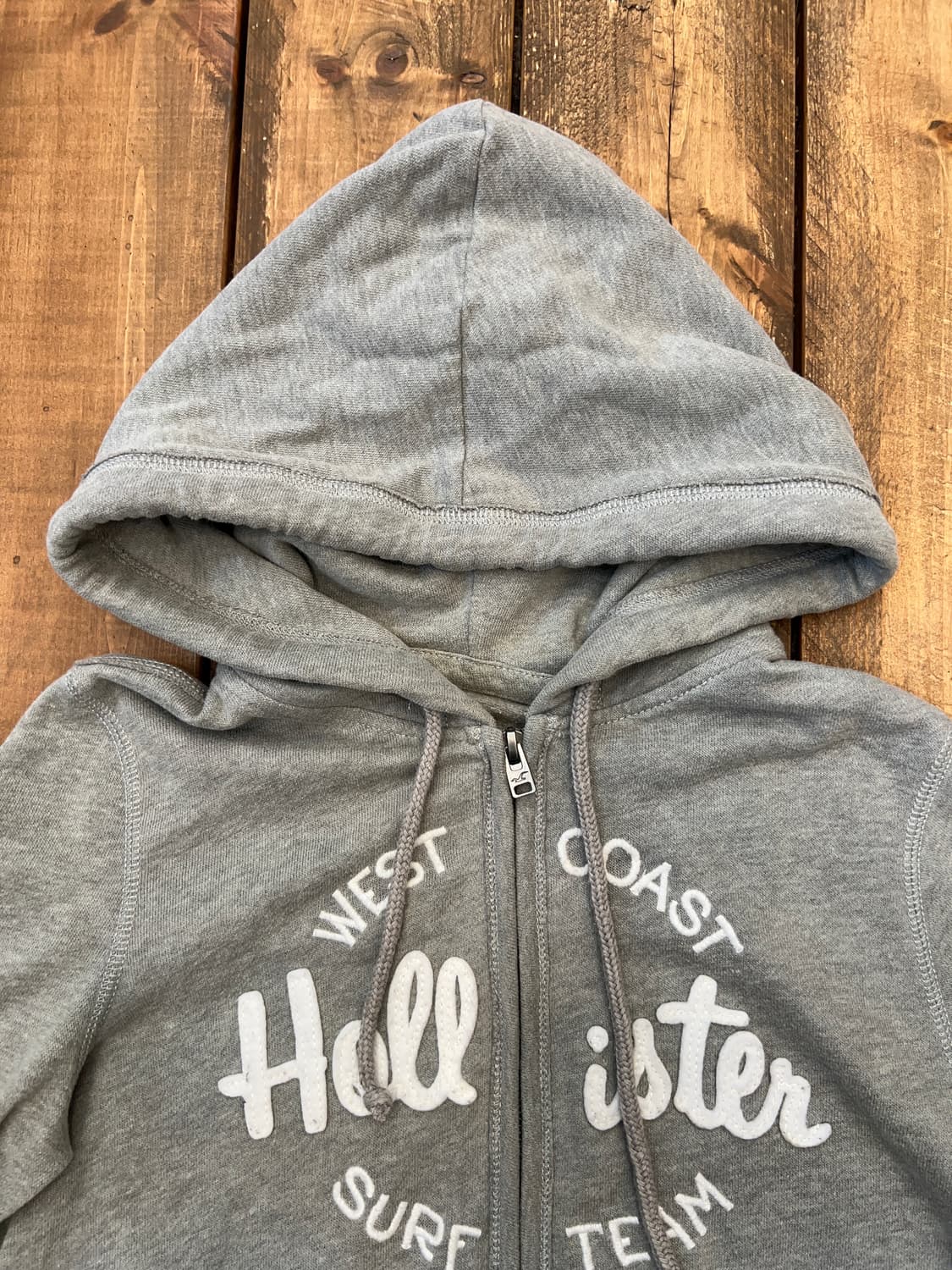 Hollister 그레이 후드집업 상품이미지8
