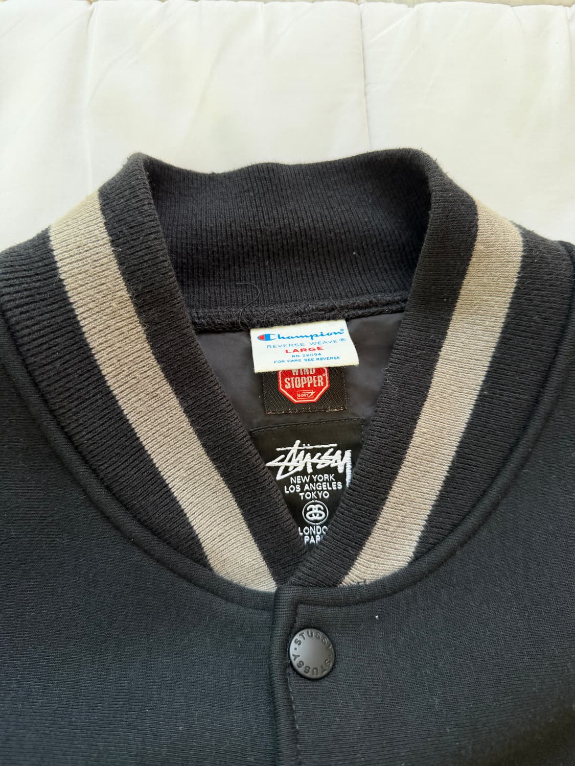 [L] 스투시 스타디움 자켓  상품이미지3