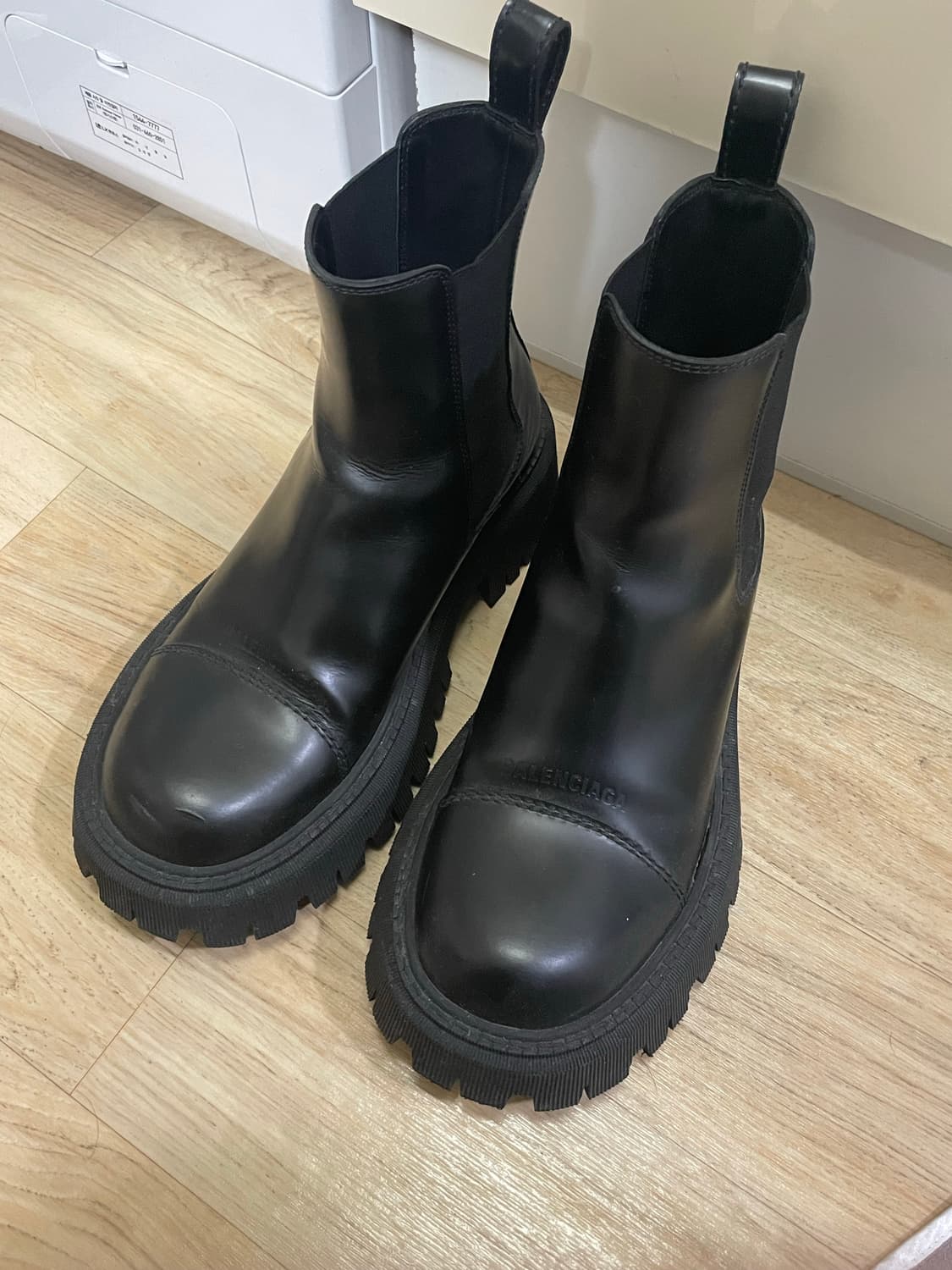 발렌시아가 트랙터 첼시부츠 상품이미지1