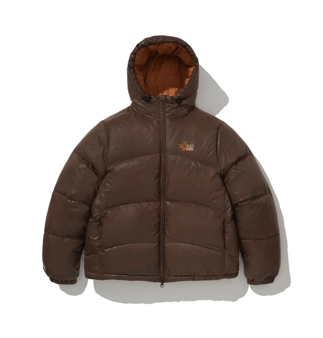 (M) 테켓 닷컴 패딩 브라운 상품이미지1